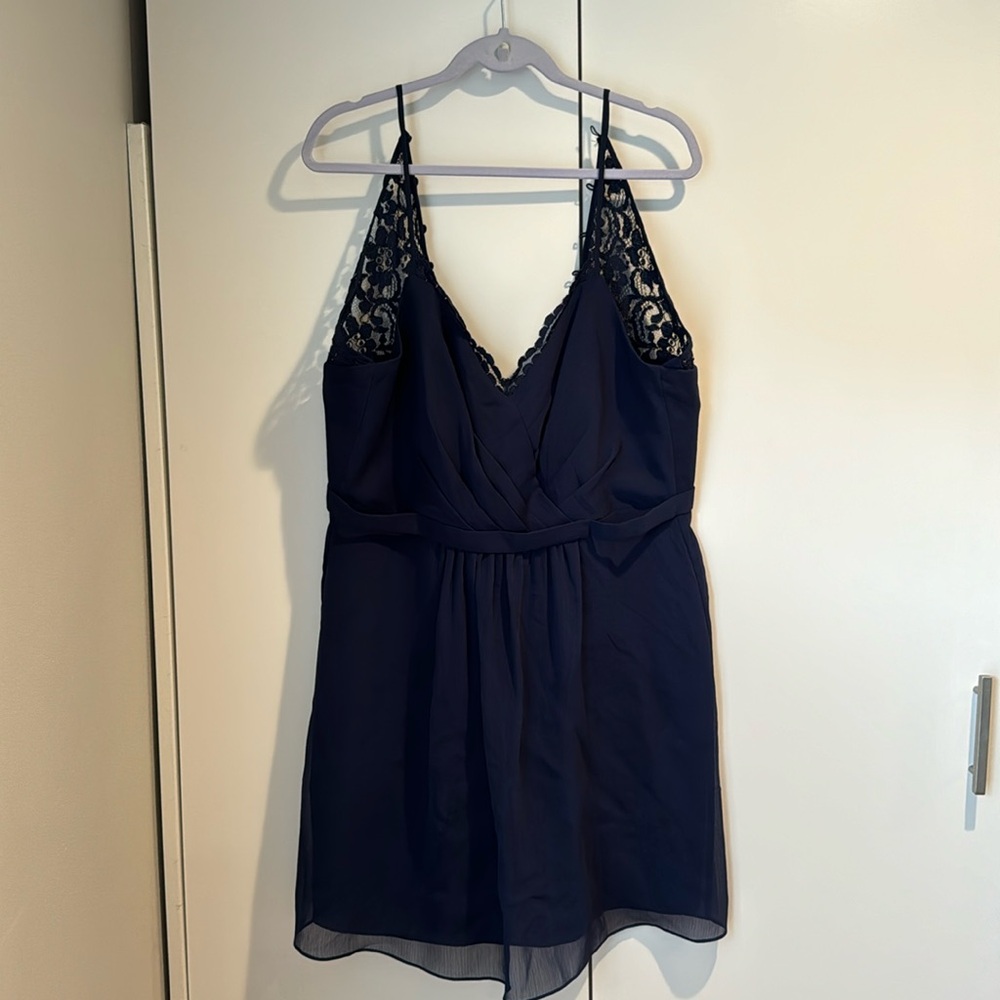 David’s bridal bridesmaid dress.